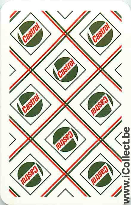 Single Swap Playing Cards Motor Oil Castrol (PS14-12I)